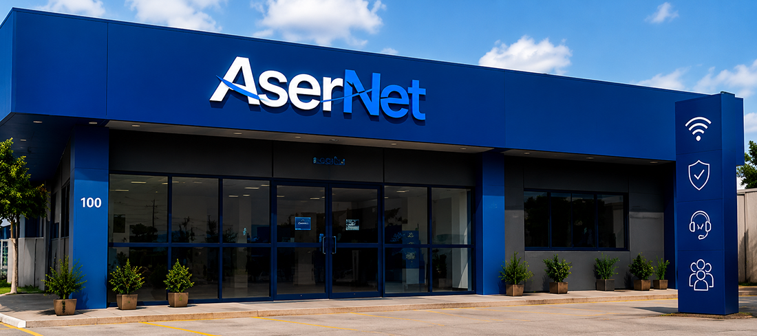 Fachada da AserNet